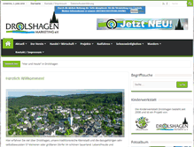 Tablet Screenshot of drolshagen-marketing.de